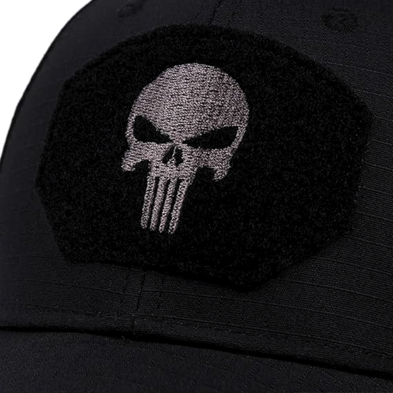 Black Punisher Tactical Hat