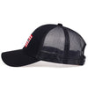 AK-47 USA Flag Trucker Hat - FROGMANGLOBAL