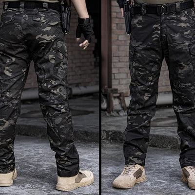 Black Multicam Flexible GL Tactical Pants - SEALSGLOBAL